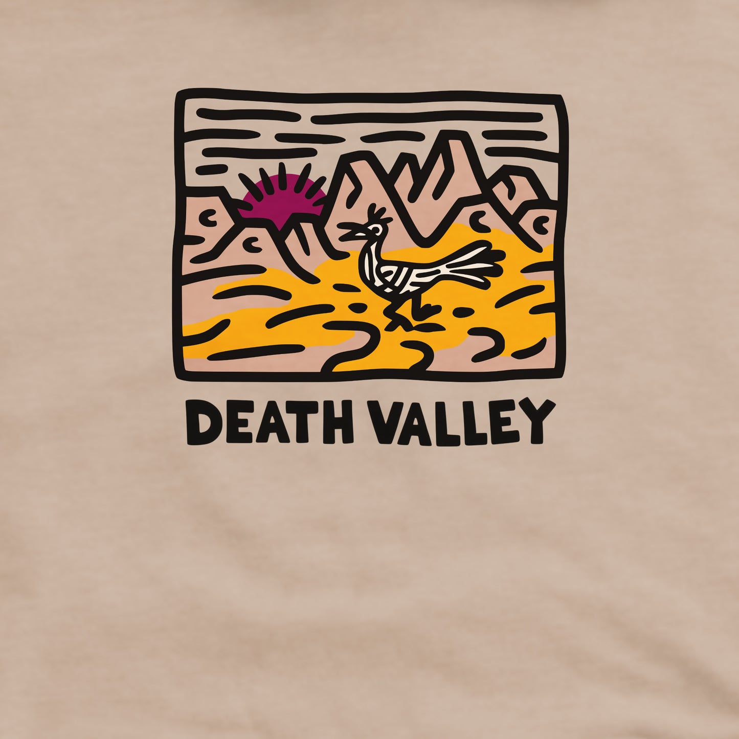 Death Valley National Park Crewneck Sweatshirt Adventure and Outdoors Themed Sweatshirt