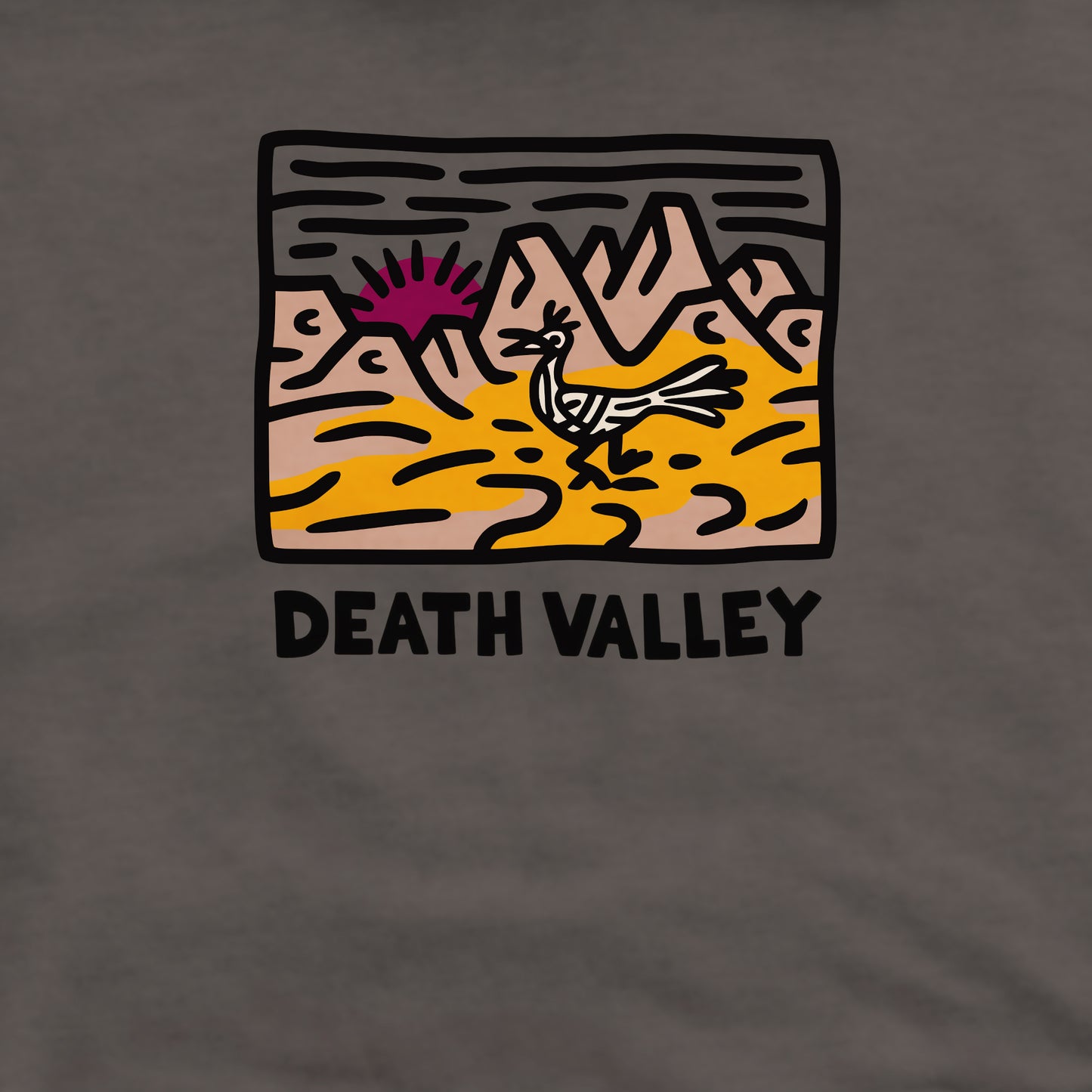 Death Valley National Park Crewneck Sweatshirt Adventure and Outdoors Themed Sweatshirt