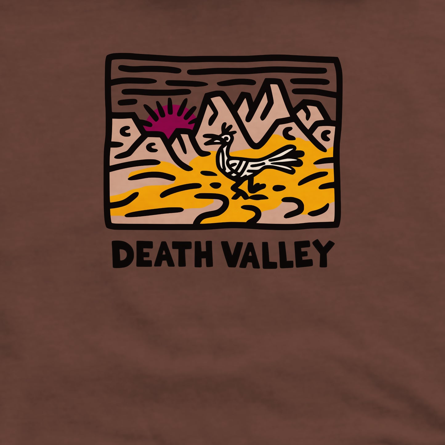 Death Valley National Park Crewneck Sweatshirt Adventure and Outdoors Themed Sweatshirt
