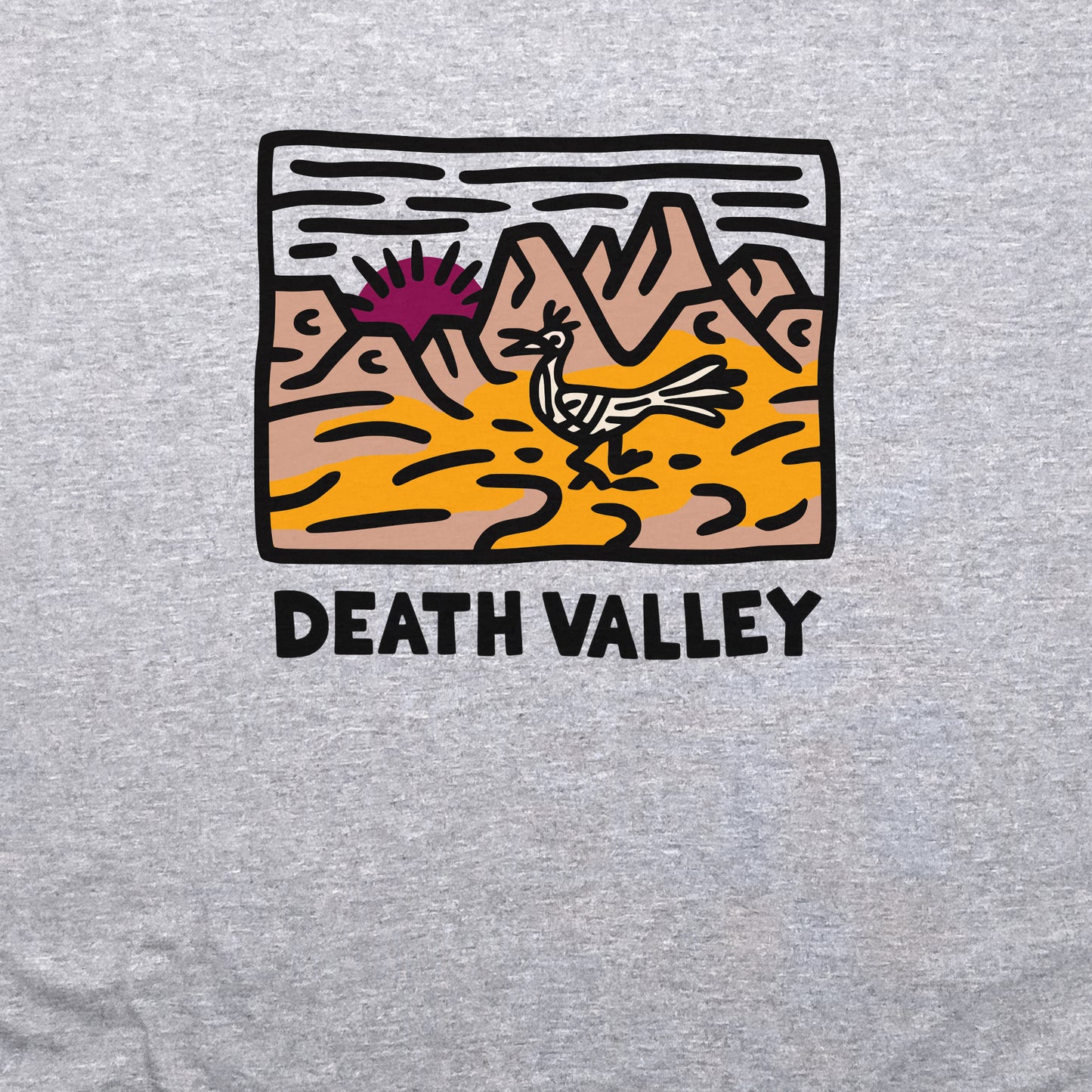 Death Valley National Park Crewneck Sweatshirt Adventure and Outdoors Themed Sweatshirt