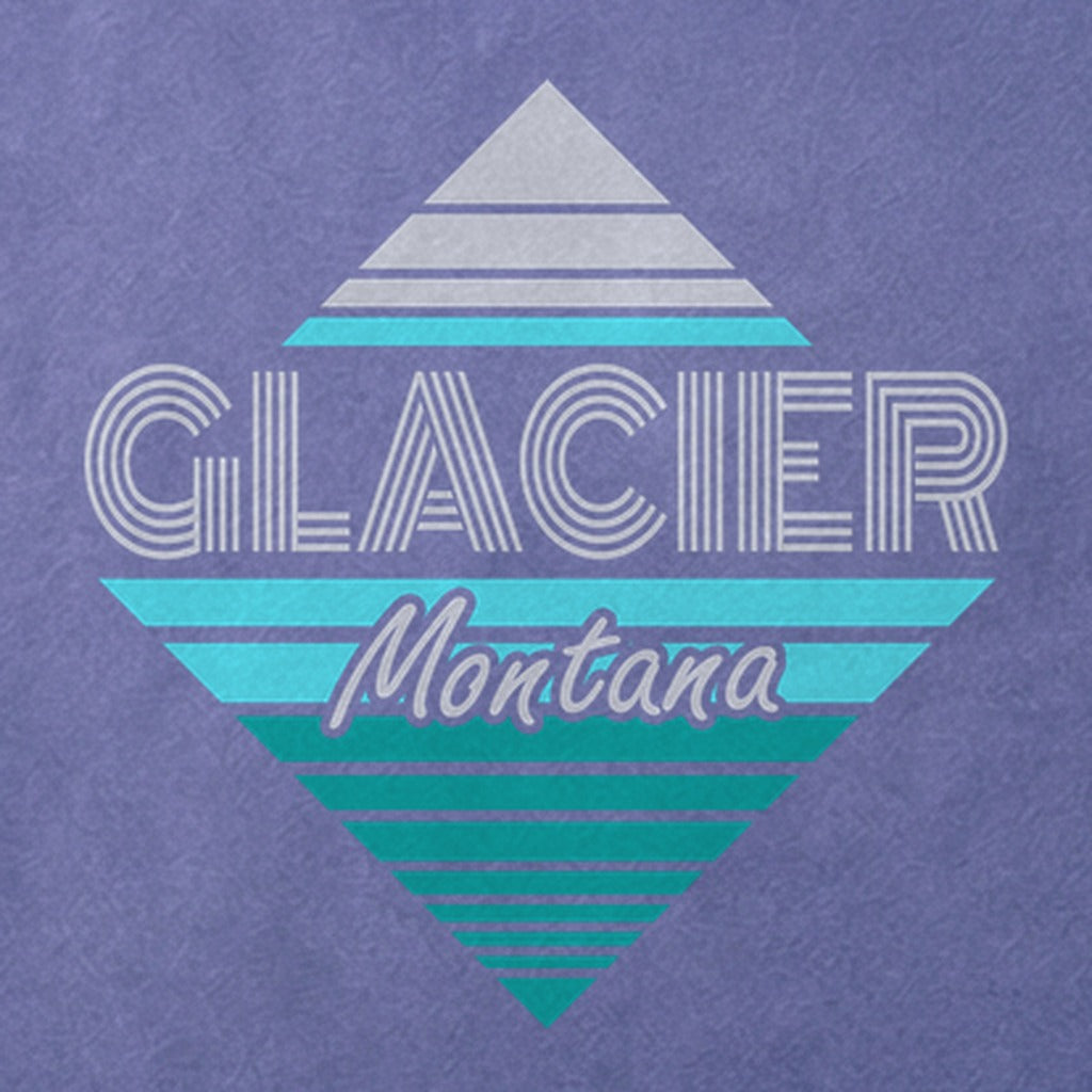 Diamond Retro Glacier Cotton T-Shirt