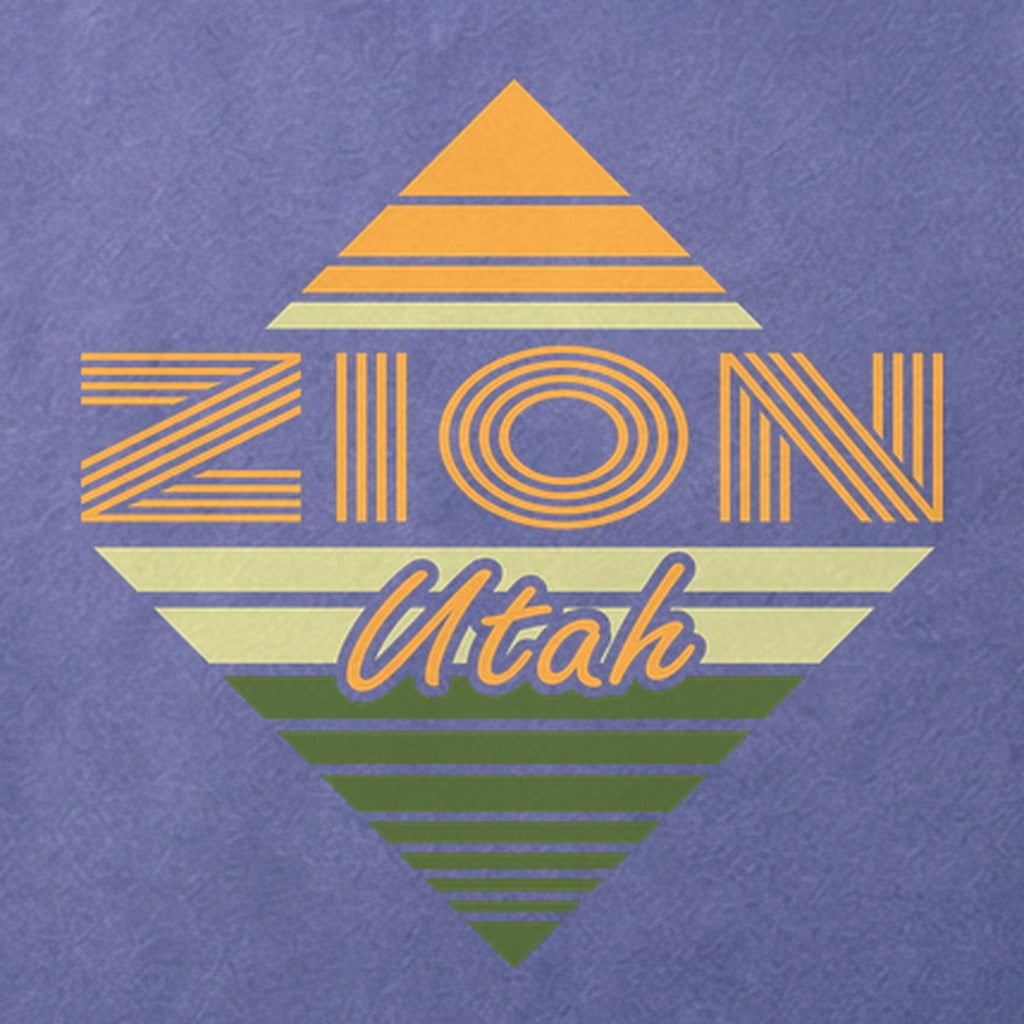 Diamond Retro Zion Cotton T-Shirt