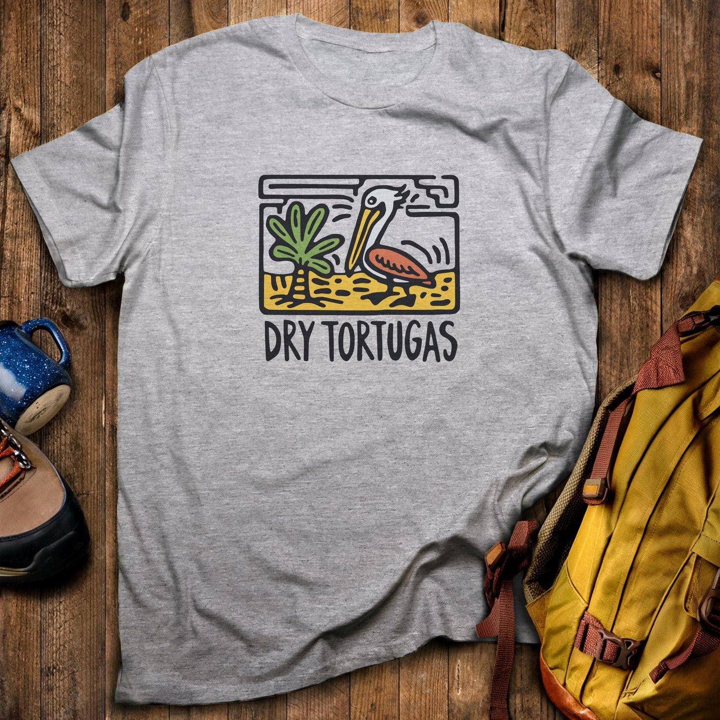 Dry Tortugas National Park T-Shirt Sport Grey Adventure and Outdoors Themed T-Shirt
