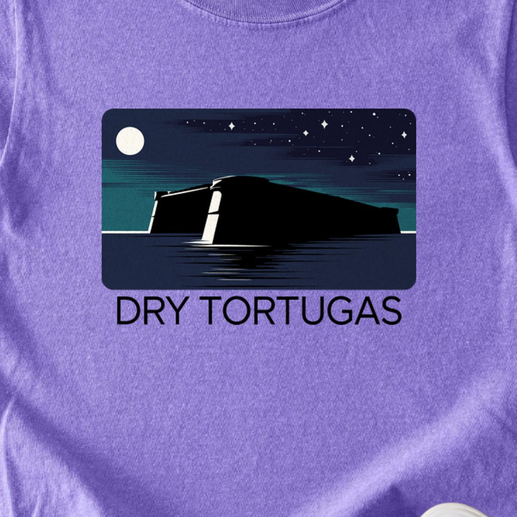Dry Tortugas at Night Kids Cotton T-Shirt