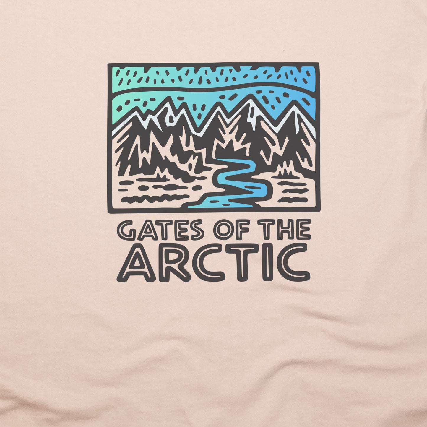 Gates of the Artic National Park T-Shirt Adventure and Outdoors Themed T-Shirt