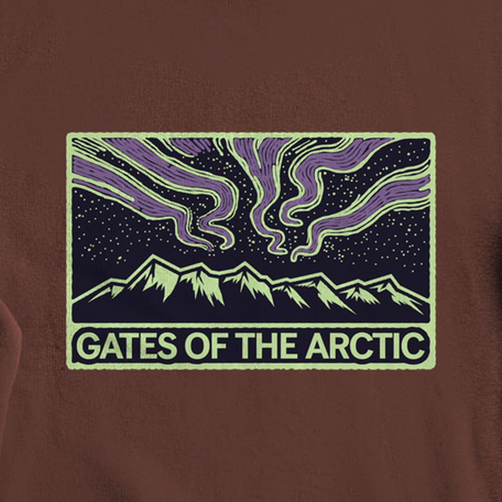 Gates of the Artic at Night Crewneck Sweatshirt