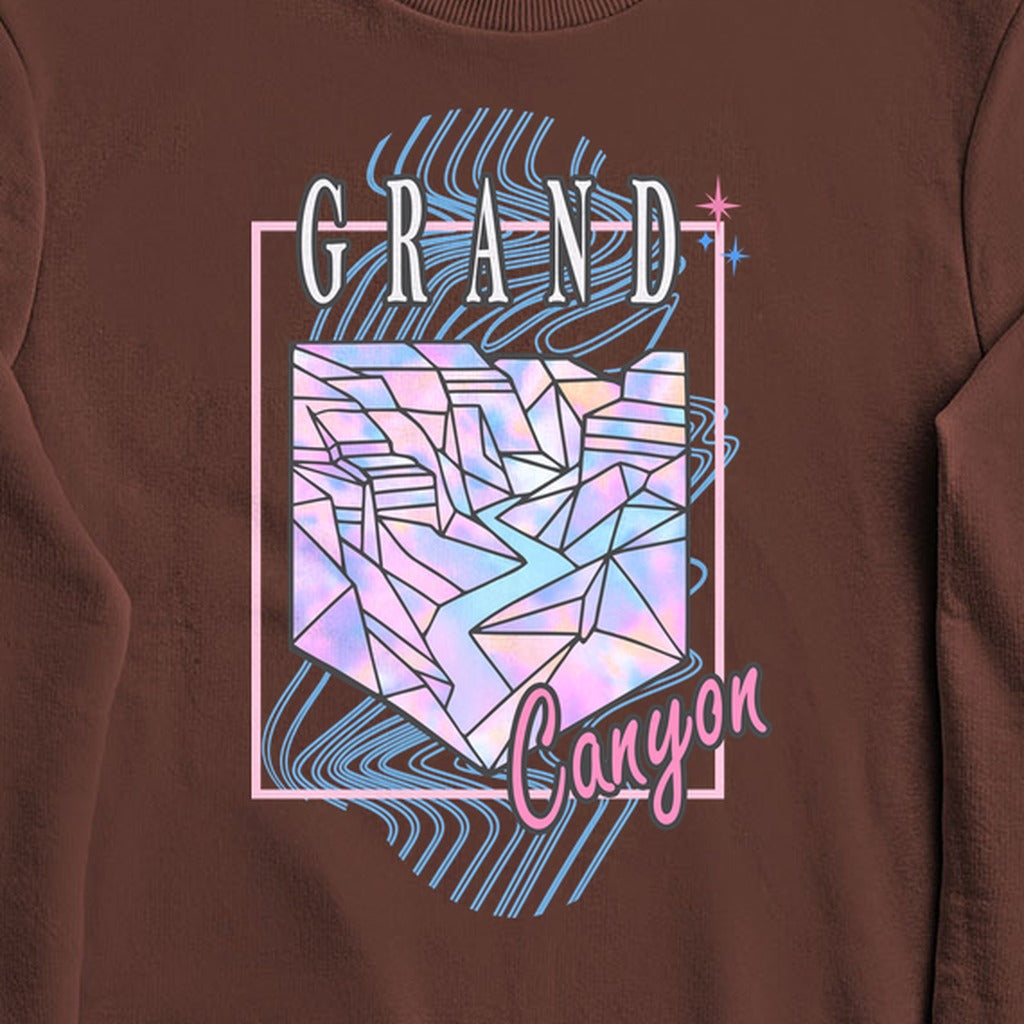 Grand Canyon Retro 80's Crewneck Sweatshirt