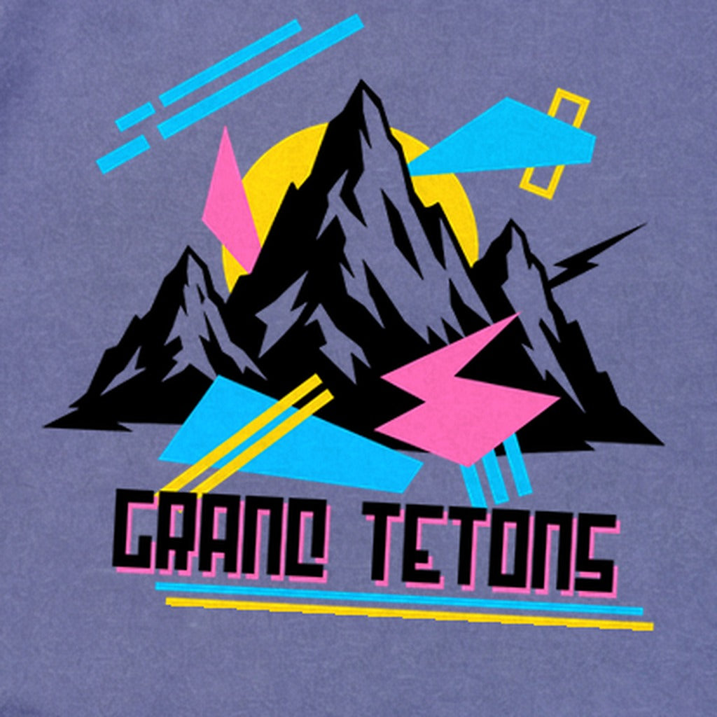 Grand Tetons Retro 90's Premium Long Sleeve