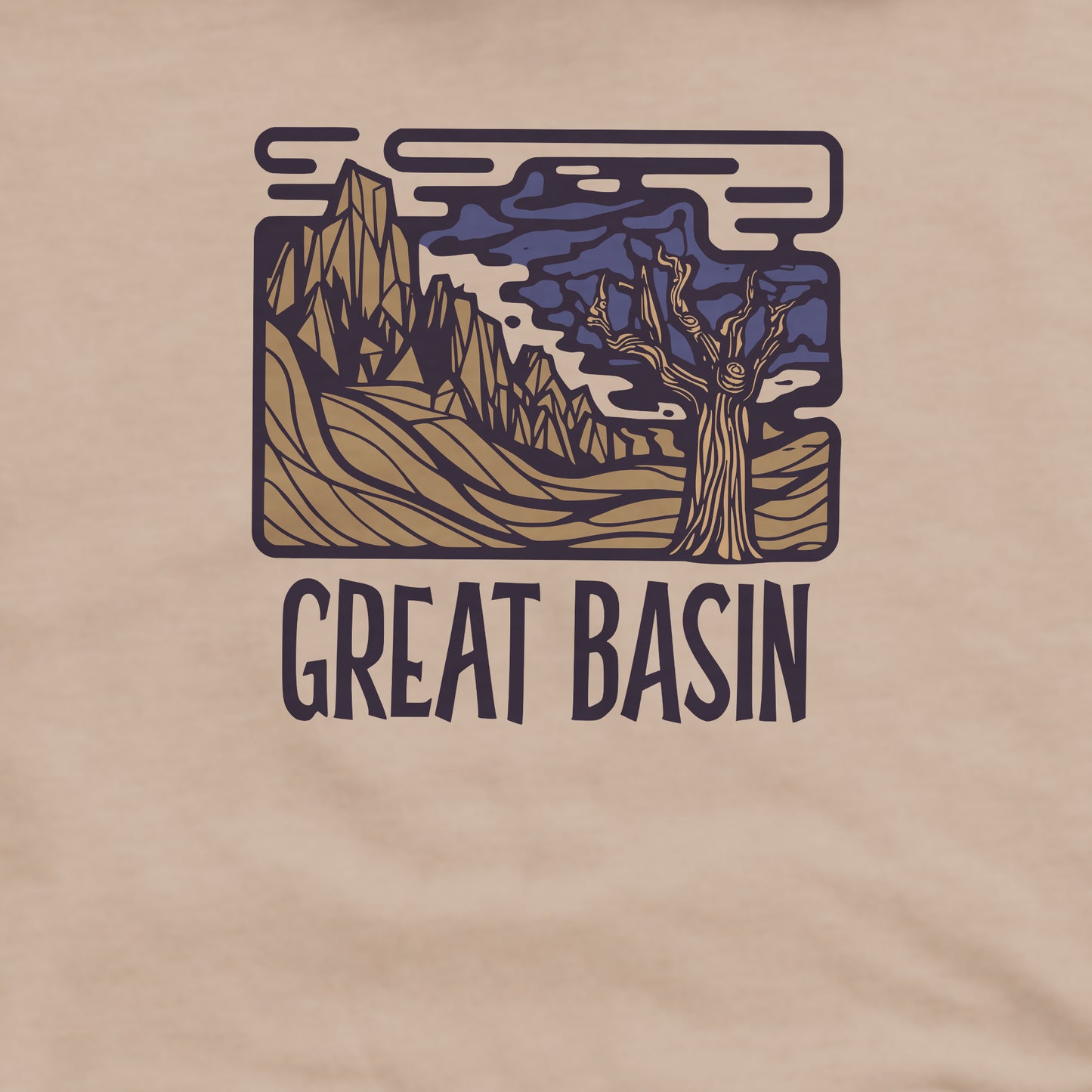 Great Basin National Park Crewneck Sweatshirt Adventure and Outdoors Themed Sweatshirt