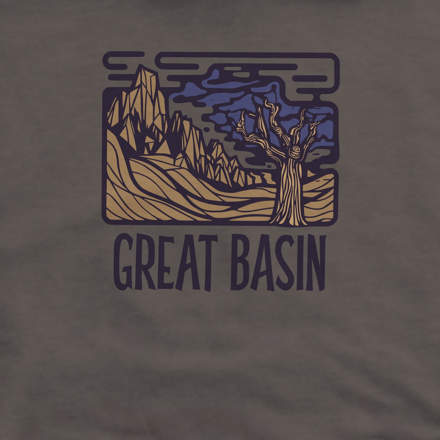 Great Basin National Park Crewneck Sweatshirt Adventure and Outdoors Themed Sweatshirt