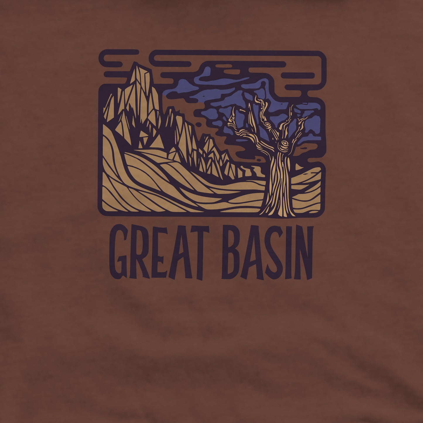 Great Basin National Park Crewneck Sweatshirt Adventure and Outdoors Themed Sweatshirt