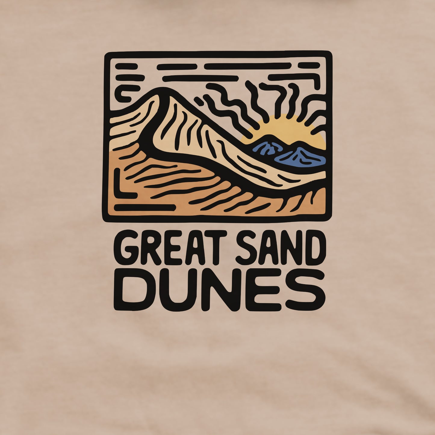 Great Sand Dunes National Park Crewneck Sweatshirt Adventure and Outdoors Themed Sweatshirt