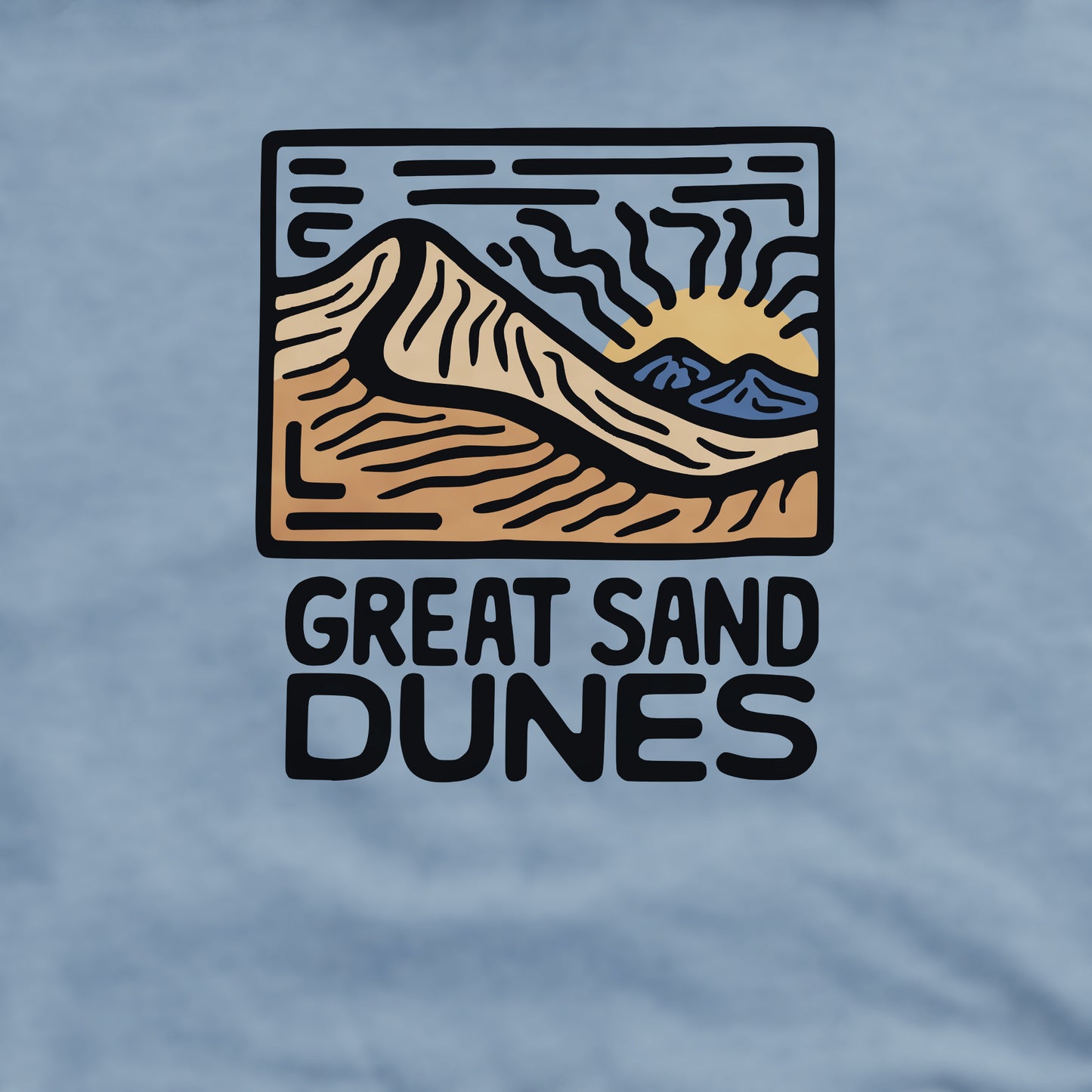 Great Sand Dunes National Park Crewneck Sweatshirt Adventure and Outdoors Themed Sweatshirt