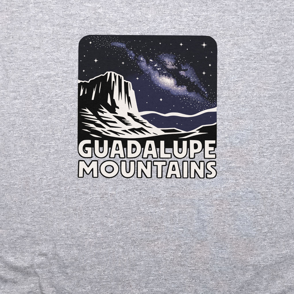 Guadalupe Mountains at Night Crewneck Sweatshirt