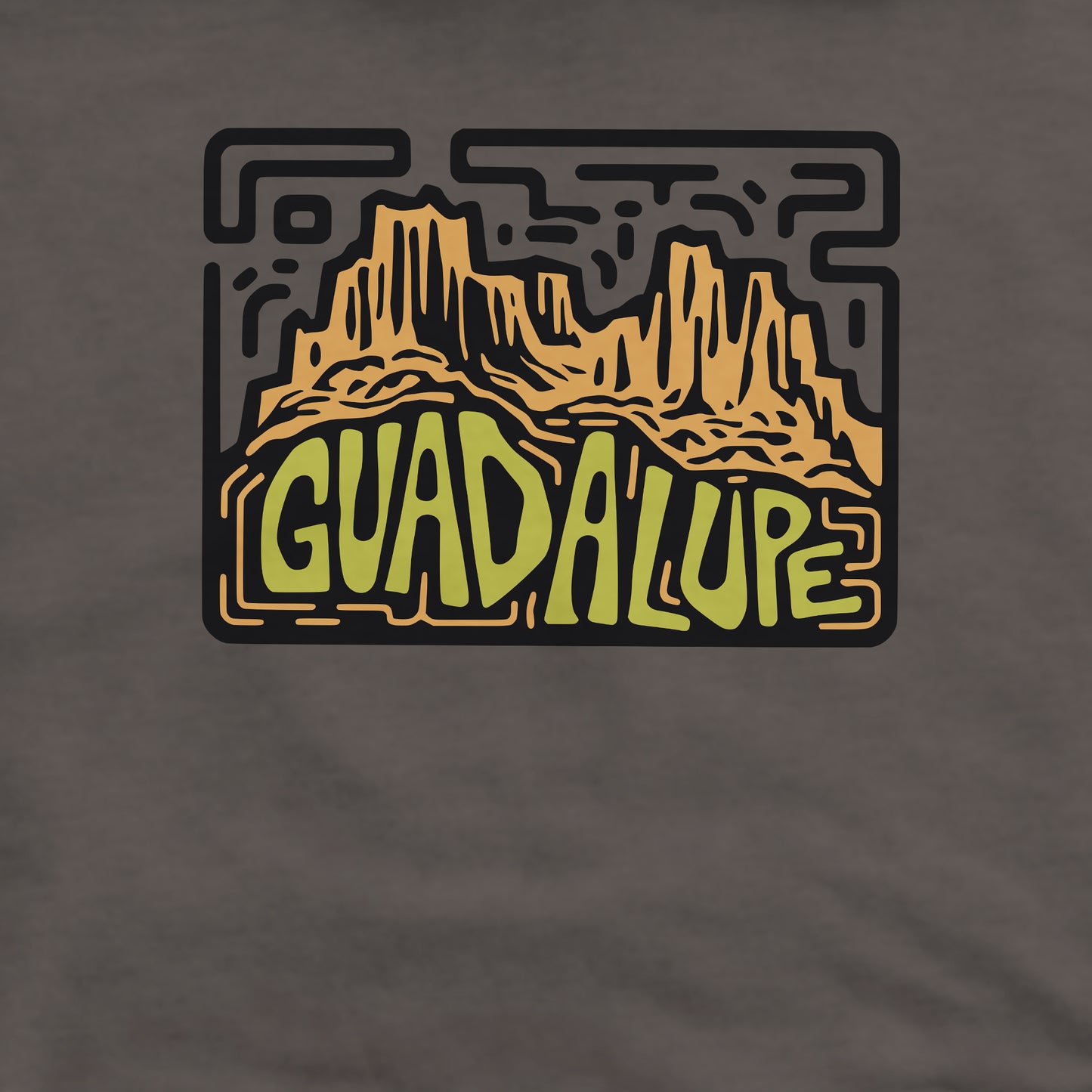 Guadalupe National Park Crewneck Sweatshirt Adventure and Outdoors Themed Sweatshirt