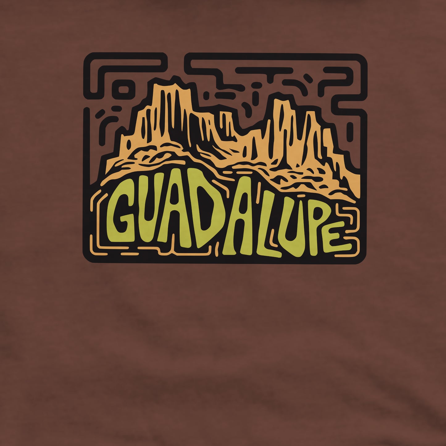 Guadalupe National Park Crewneck Sweatshirt Adventure and Outdoors Themed Sweatshirt