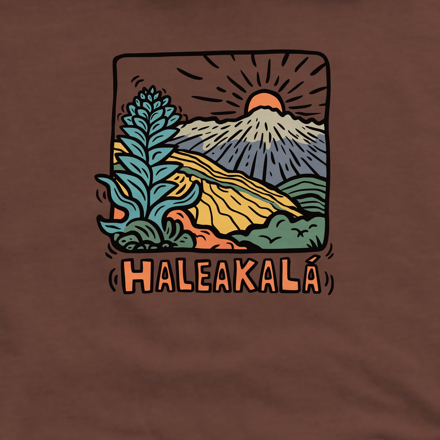 Haleakala National Park Crewneck Sweatshirt Adventure and Outdoors Themed Sweatshirt