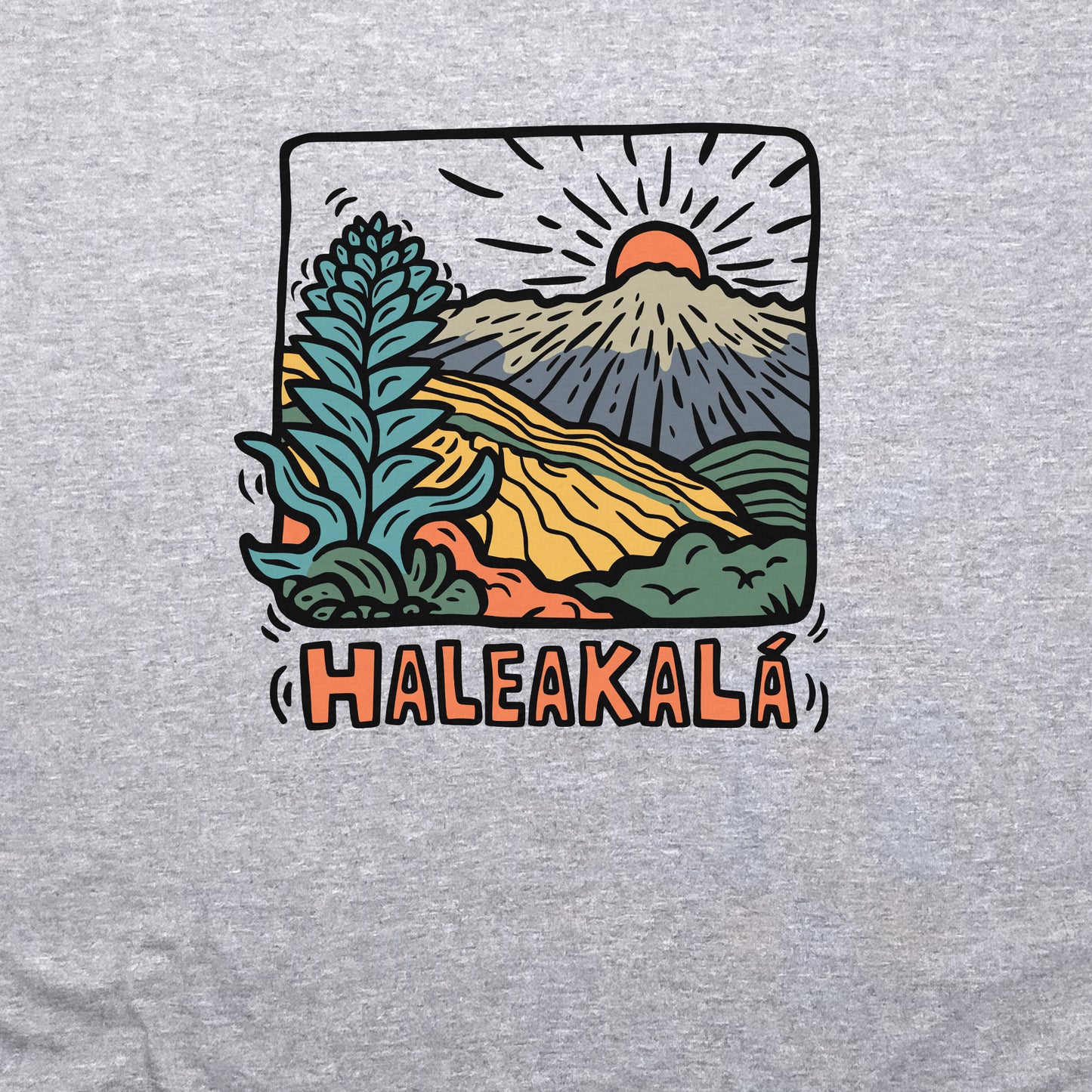 Haleakala National Park Crewneck Sweatshirt Adventure and Outdoors Themed Sweatshirt