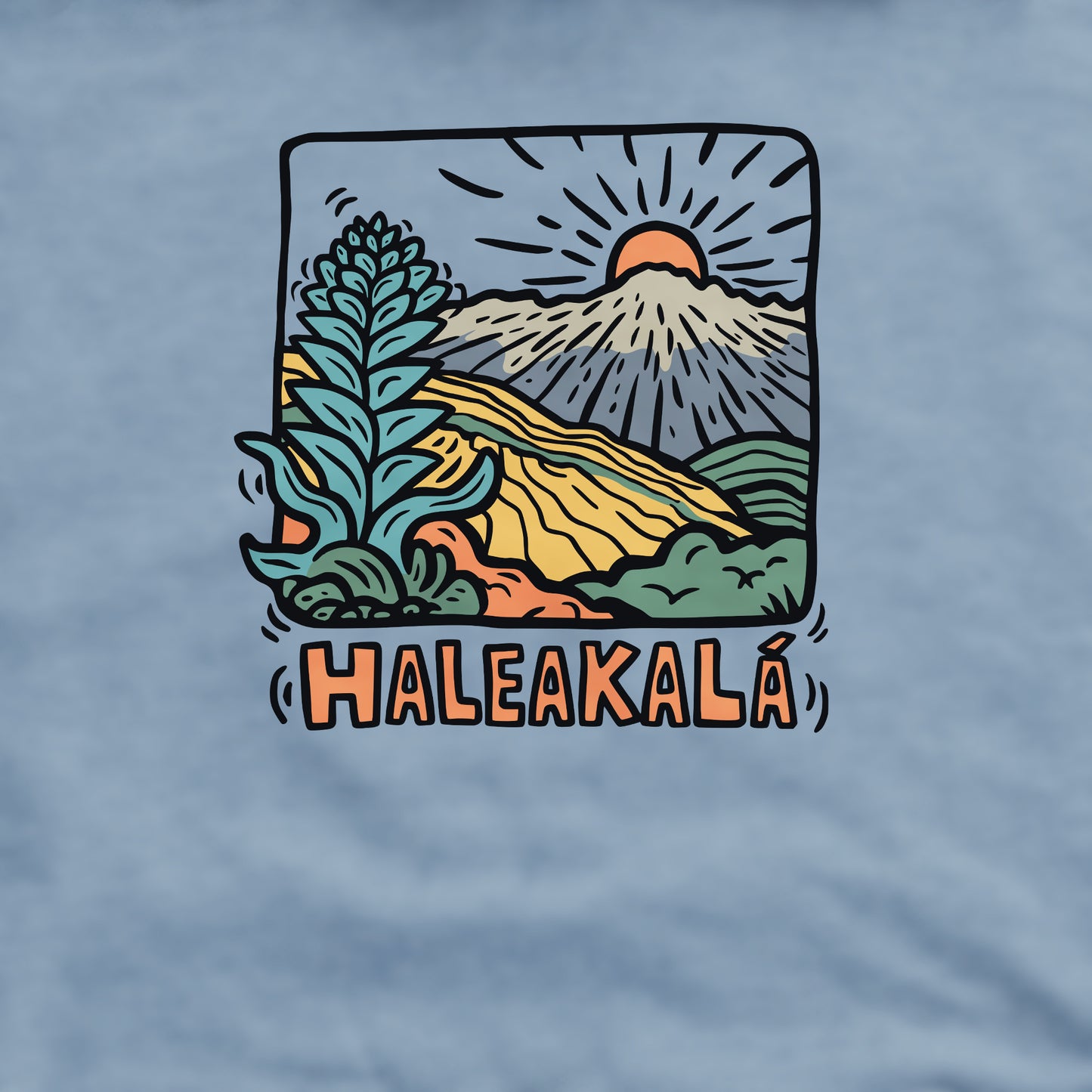 Haleakala National Park Crewneck Sweatshirt Adventure and Outdoors Themed Sweatshirt