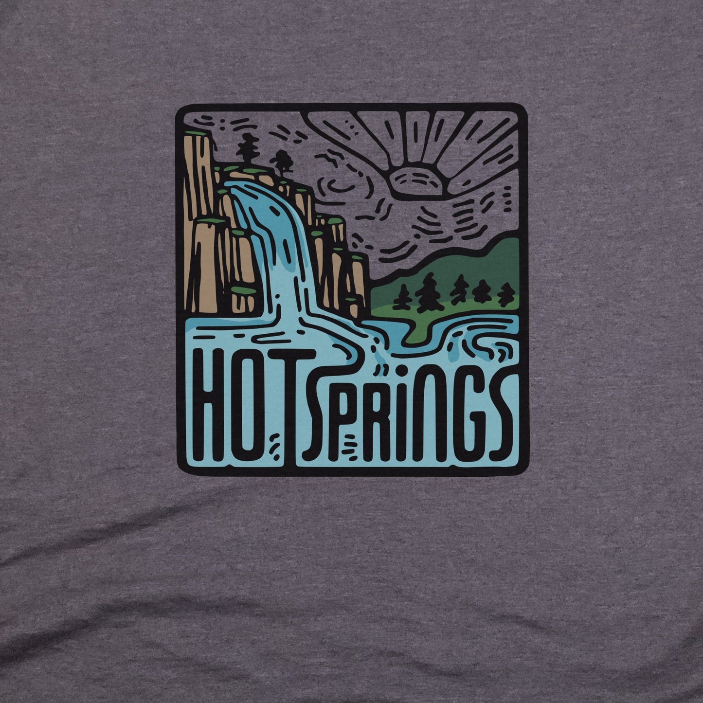 Hot Springs National Park T-Shirt Adventure and Outdoors Themed T-Shirt