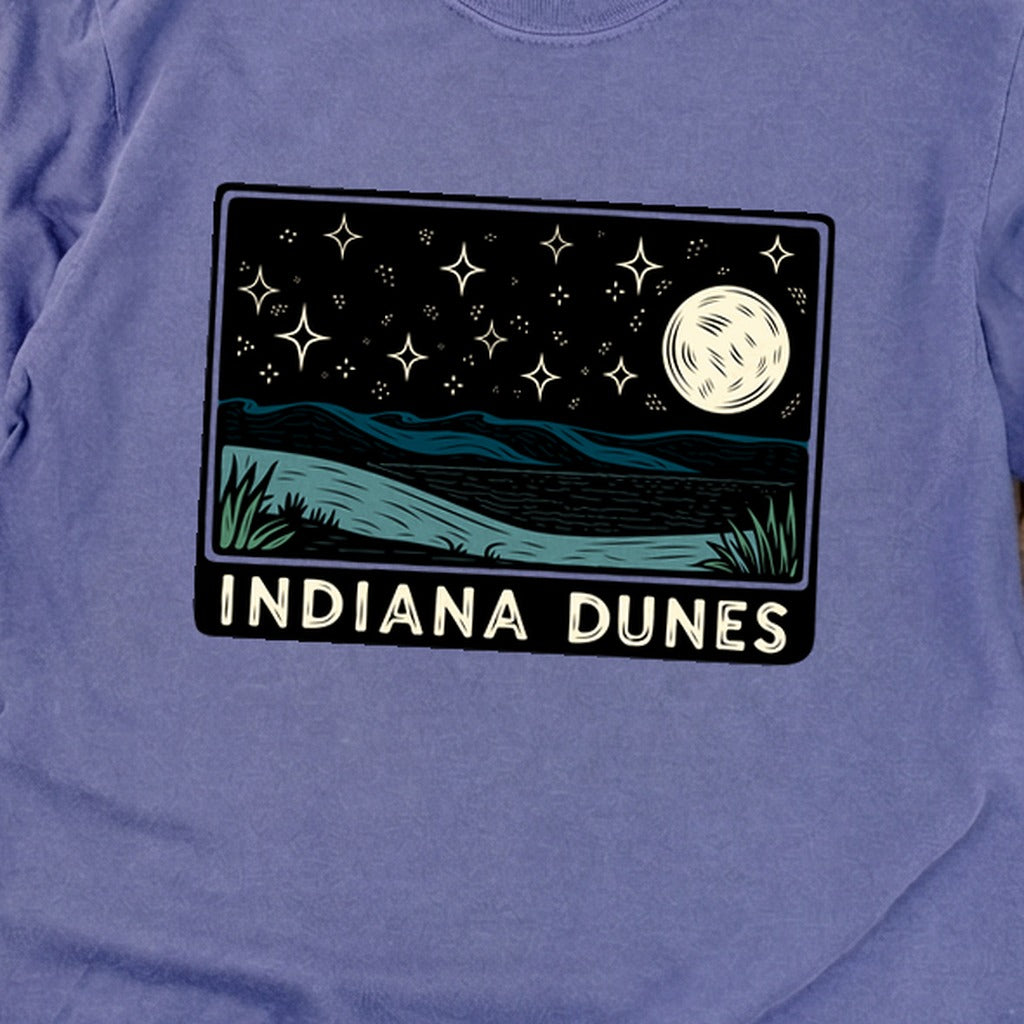 Indiana Dunes at Night Premium Long Sleeve