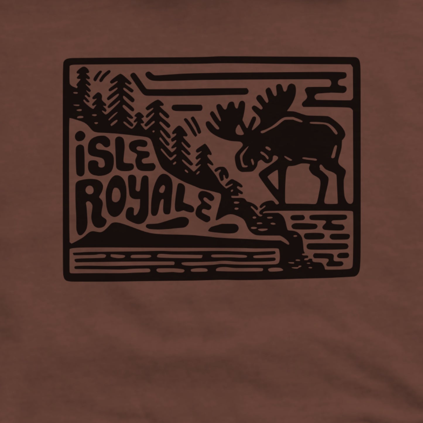 Isle Royale National Park Hoodie Adventure and Outdoors Themed Hoodie