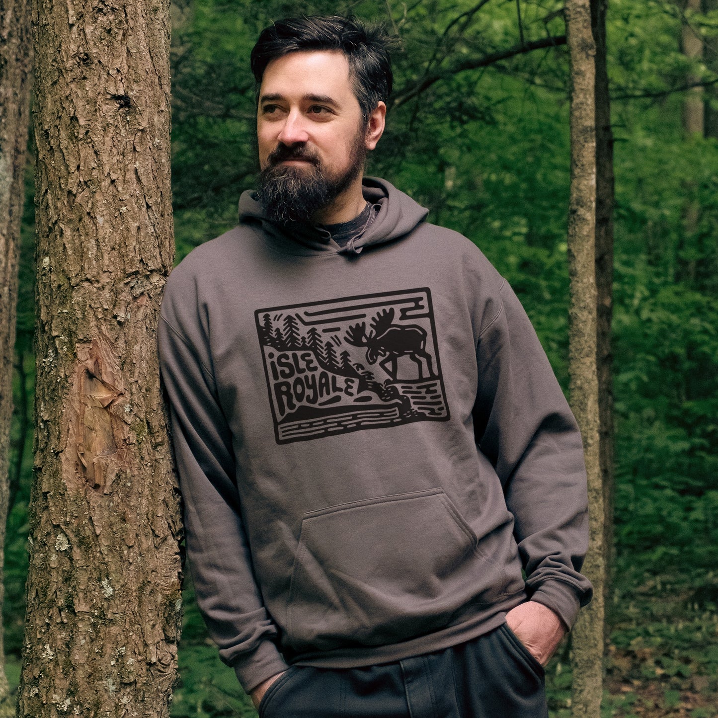 Isle Royale National Park Hoodie Adventure and Outdoors Themed Hoodie