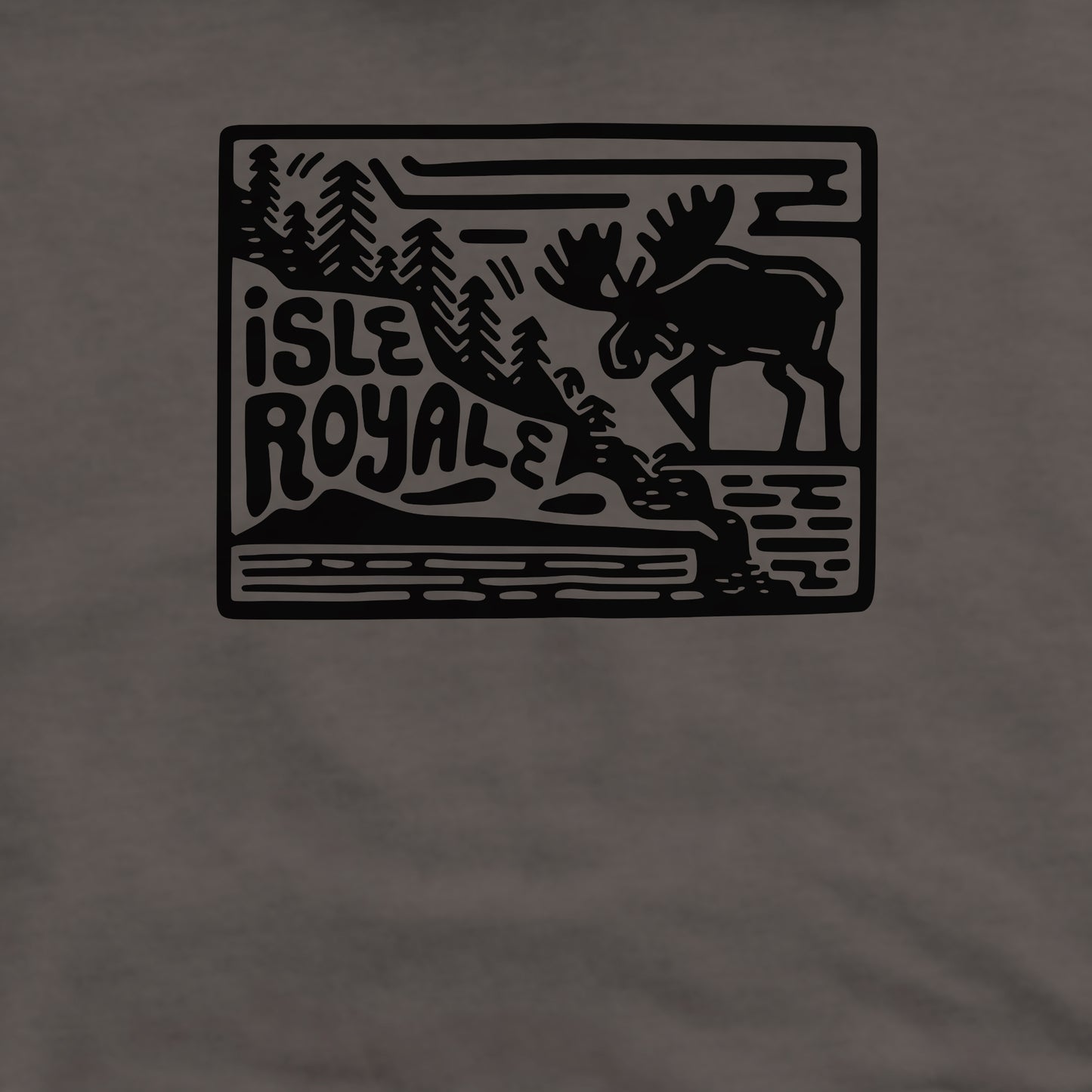 Isle Royale National Park Crewneck Sweatshirt Adventure and Outdoors Themed Sweatshirt