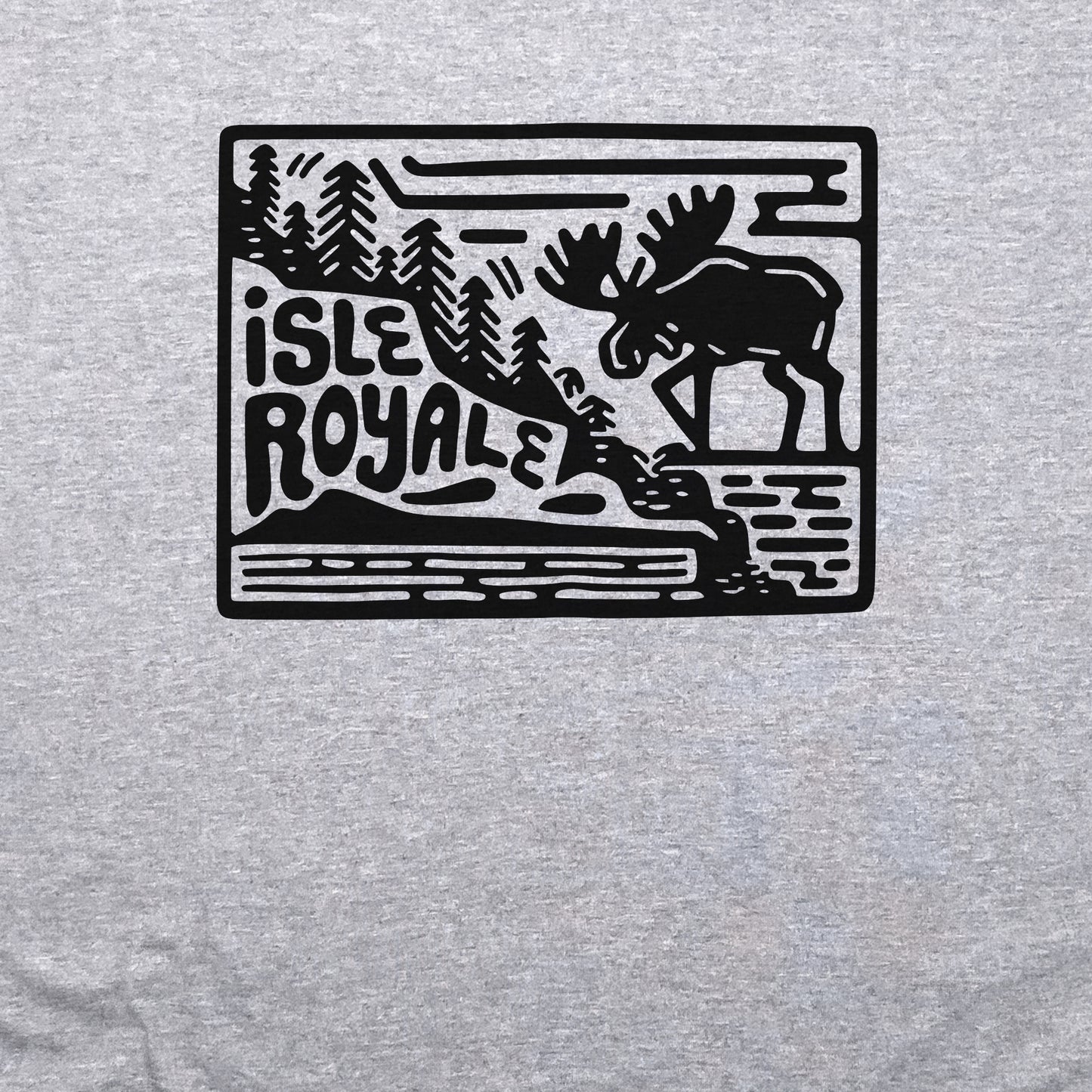 Isle Royale National Park Crewneck Sweatshirt Adventure and Outdoors Themed Sweatshirt