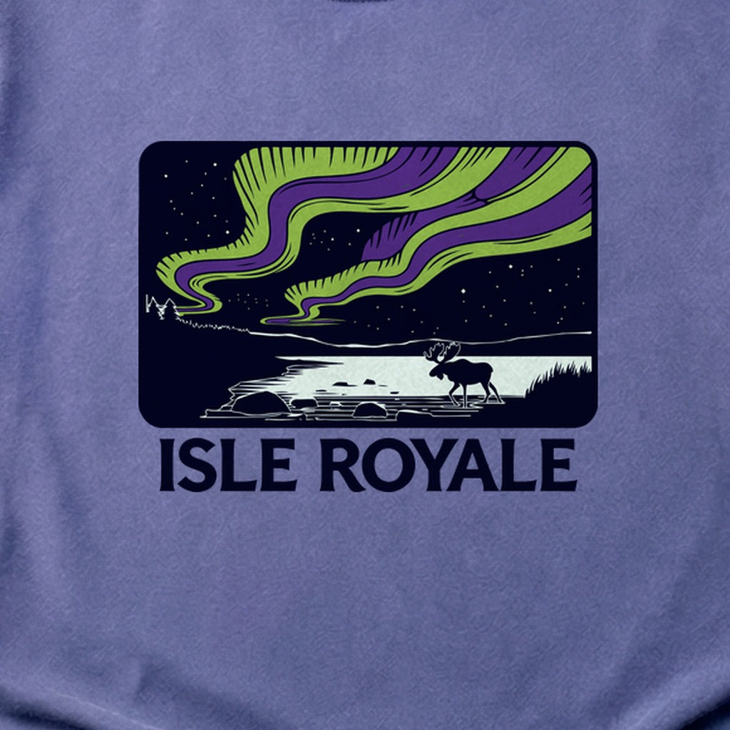 Isle Royale at Night Cotton T-Shirt
