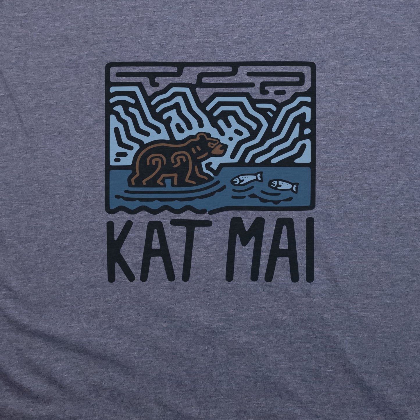 Katmai National Park T-Shirt Adventure and Outdoors Themed T-Shirt