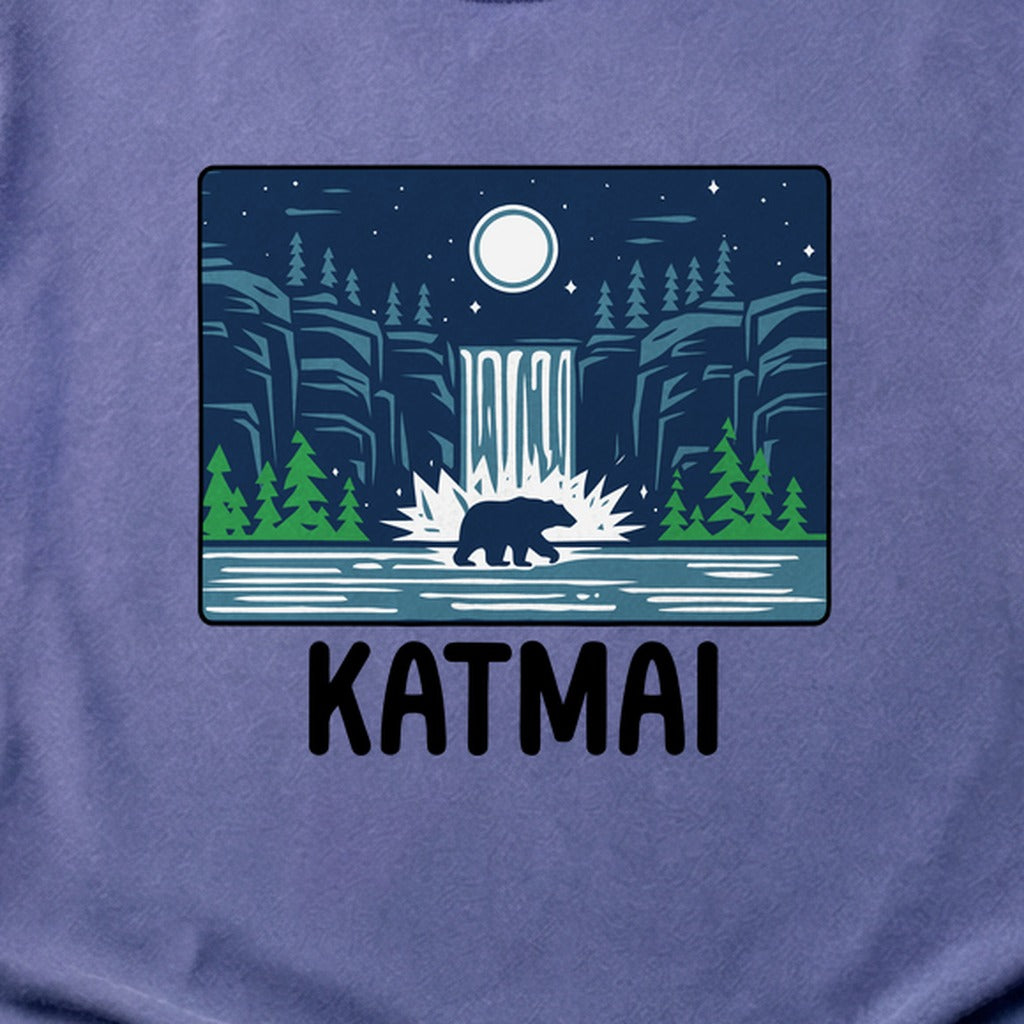 Katmai at Night Cotton T-Shirt