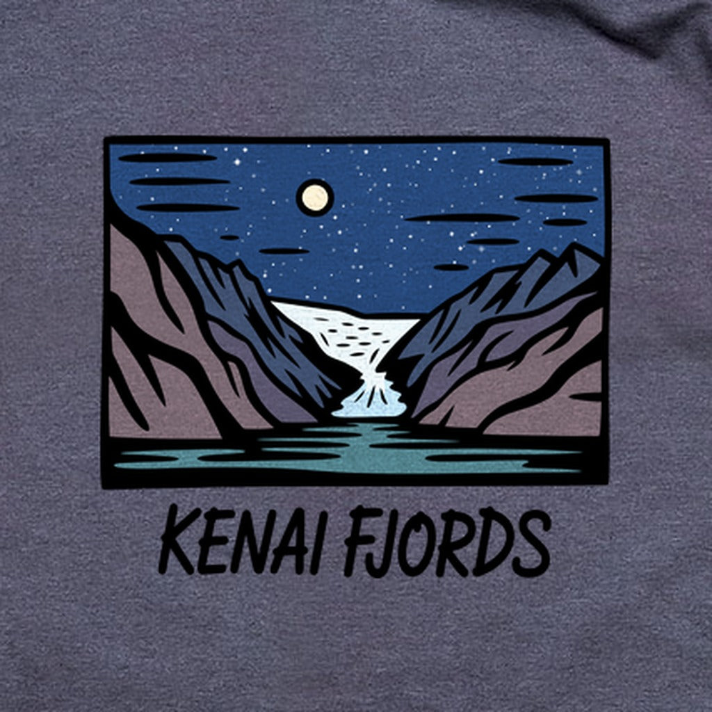 Kenai Fjords at Night T-Shirt