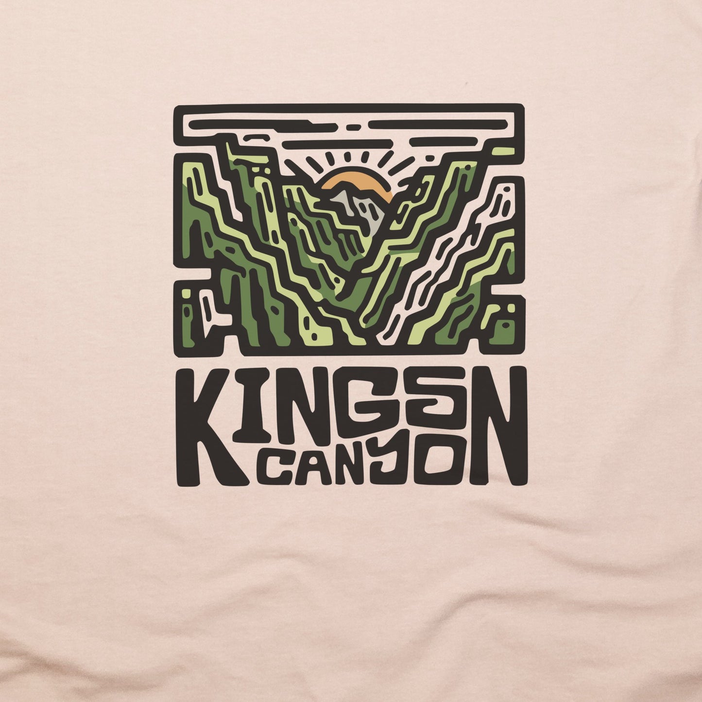 Kings Canyon National Park T-Shirt Adventure and Outdoors Themed T-Shirt