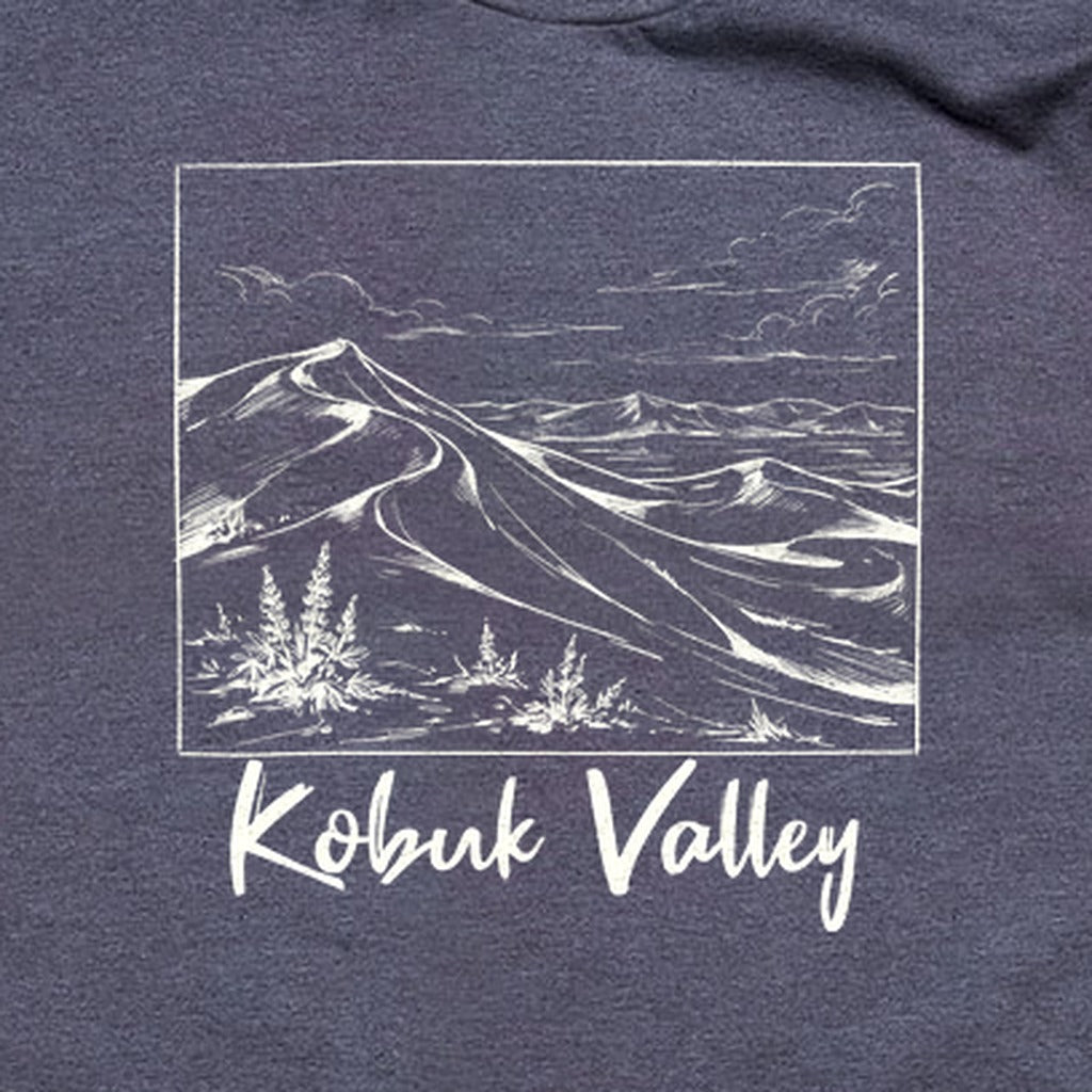 Kobuk Valley Line Drawing T-Shirt