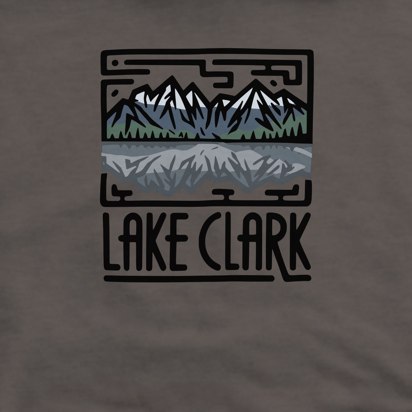 Lake Clark National Park Crewneck Sweatshirt Adventure and Outdoors Themed Sweatshirt