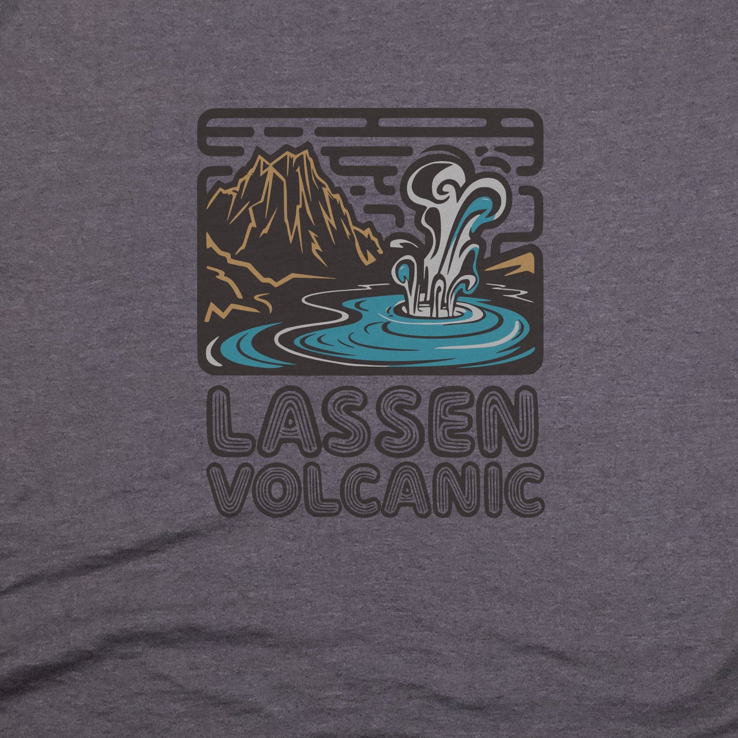 Lassen Volcanic National Park T-Shirt Adventure and Outdoors Themed T-Shirt