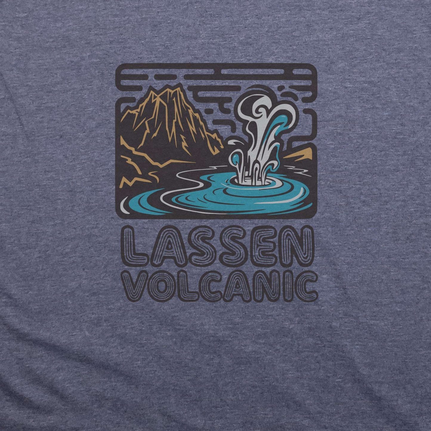 Lassen Volcanic National Park T-Shirt Adventure and Outdoors Themed T-Shirt