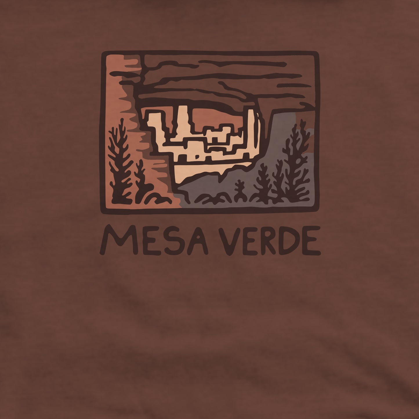 Mesa Verde National Park Crewneck Sweatshirt Adventure and Outdoors Themed Sweatshirt