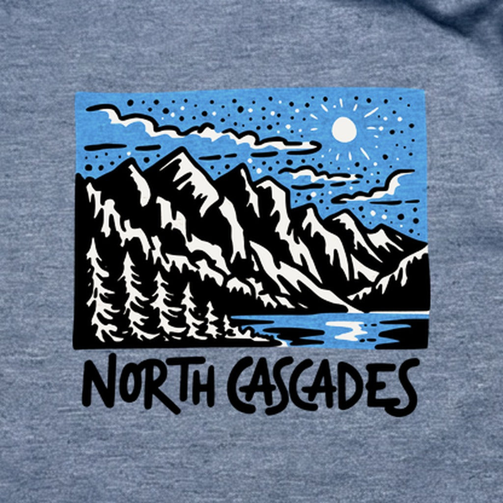 North Cascades at Night T-Shirt