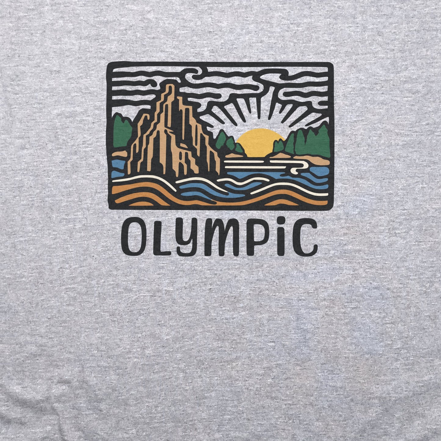 Olympic National Park T-Shirt Adventure and Outdoors Themed T-Shirt