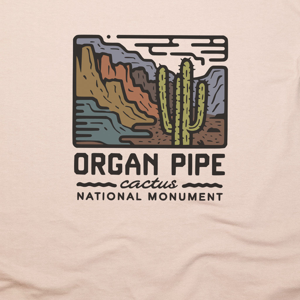Organ Pipe Cactus National Monument T-Shirt Adventure and Outdoors Themed T-Shirt