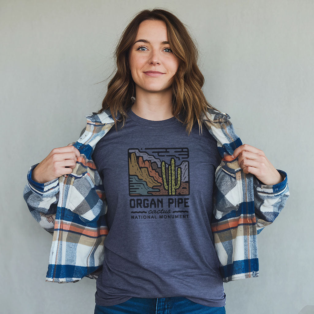 Organ Pipe Cactus National Monument T-Shirt Adventure and Outdoors Themed T-Shirt