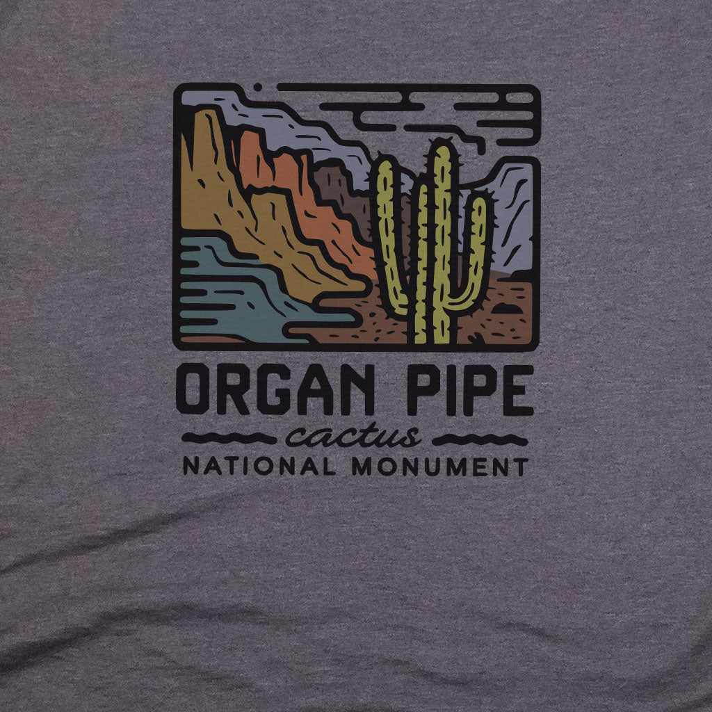 Organ Pipe Cactus National Monument T-Shirt Adventure and Outdoors Themed T-Shirt