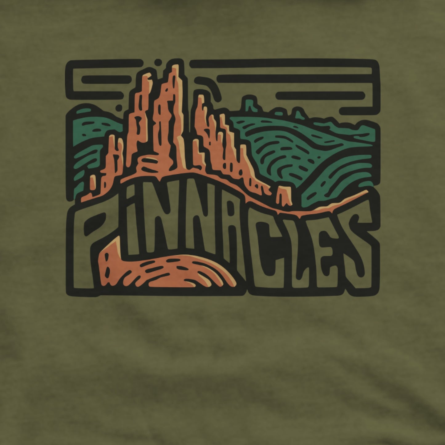 Pinnacles National Park Hoodie Adventure and Outdoors Themed Hoodie
