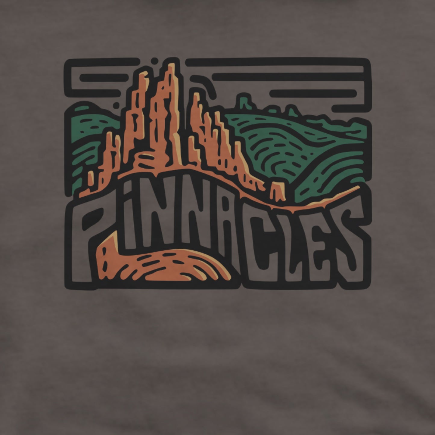 Pinnacles National Park Hoodie Adventure and Outdoors Themed Hoodie