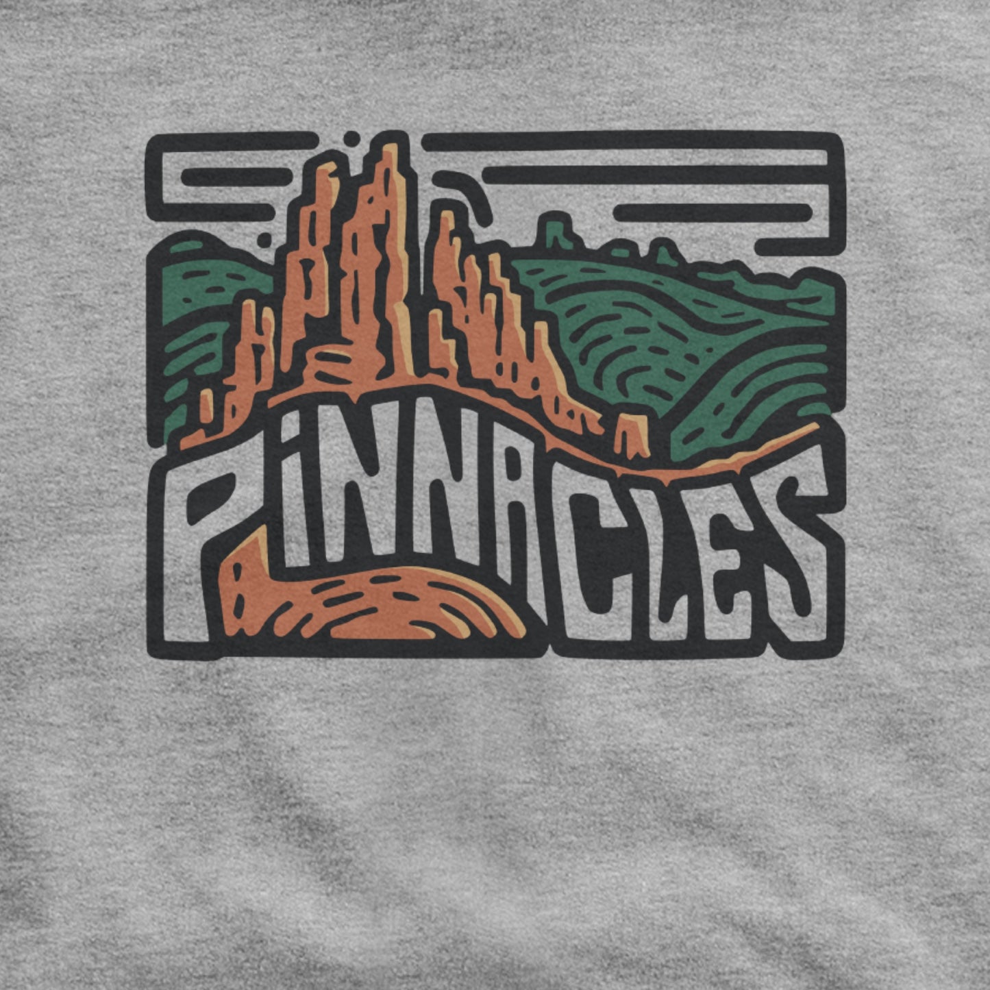 Pinnacles National Park Hoodie Adventure and Outdoors Themed Hoodie