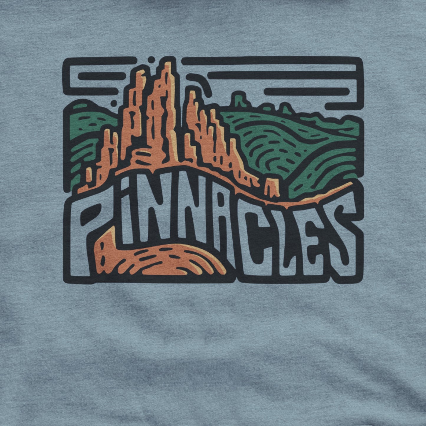 Pinnacles National Park Hoodie Adventure and Outdoors Themed Hoodie