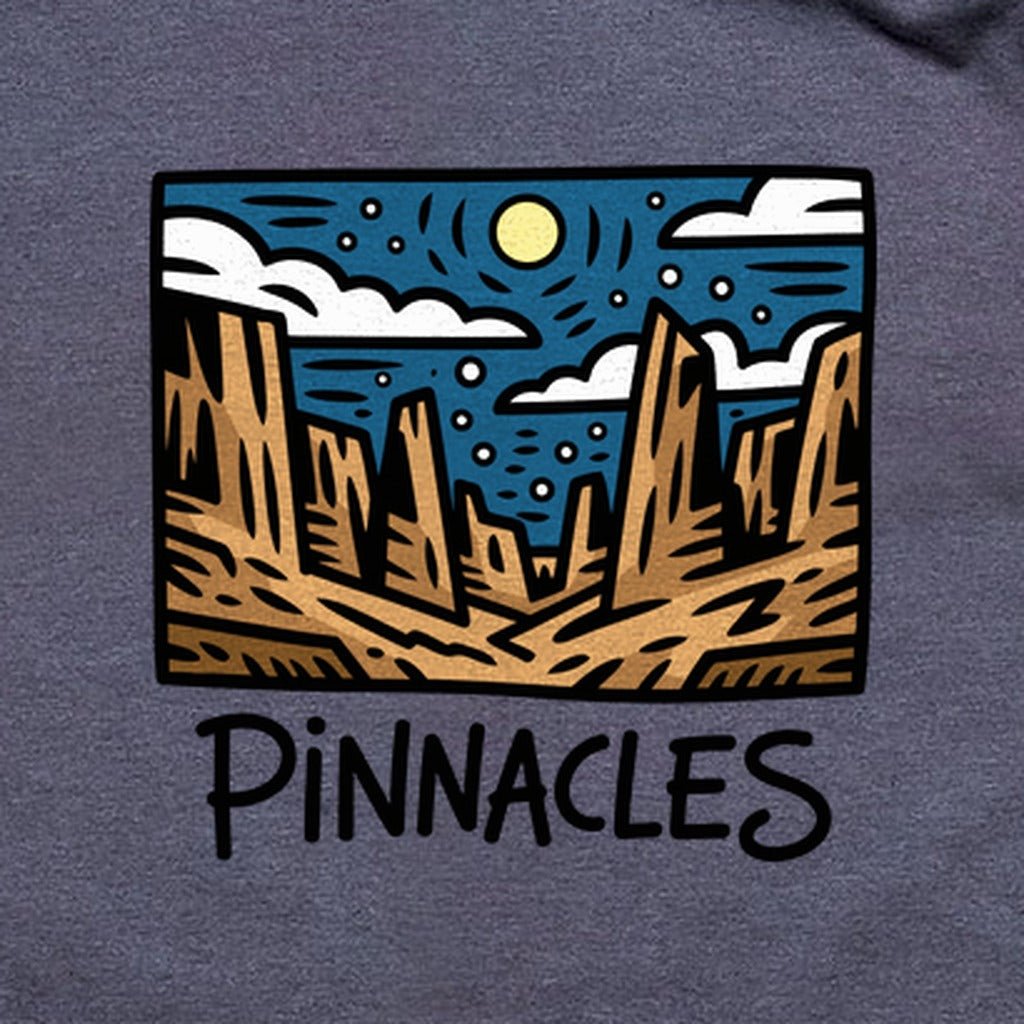 Pinnacles at Night T-Shirt