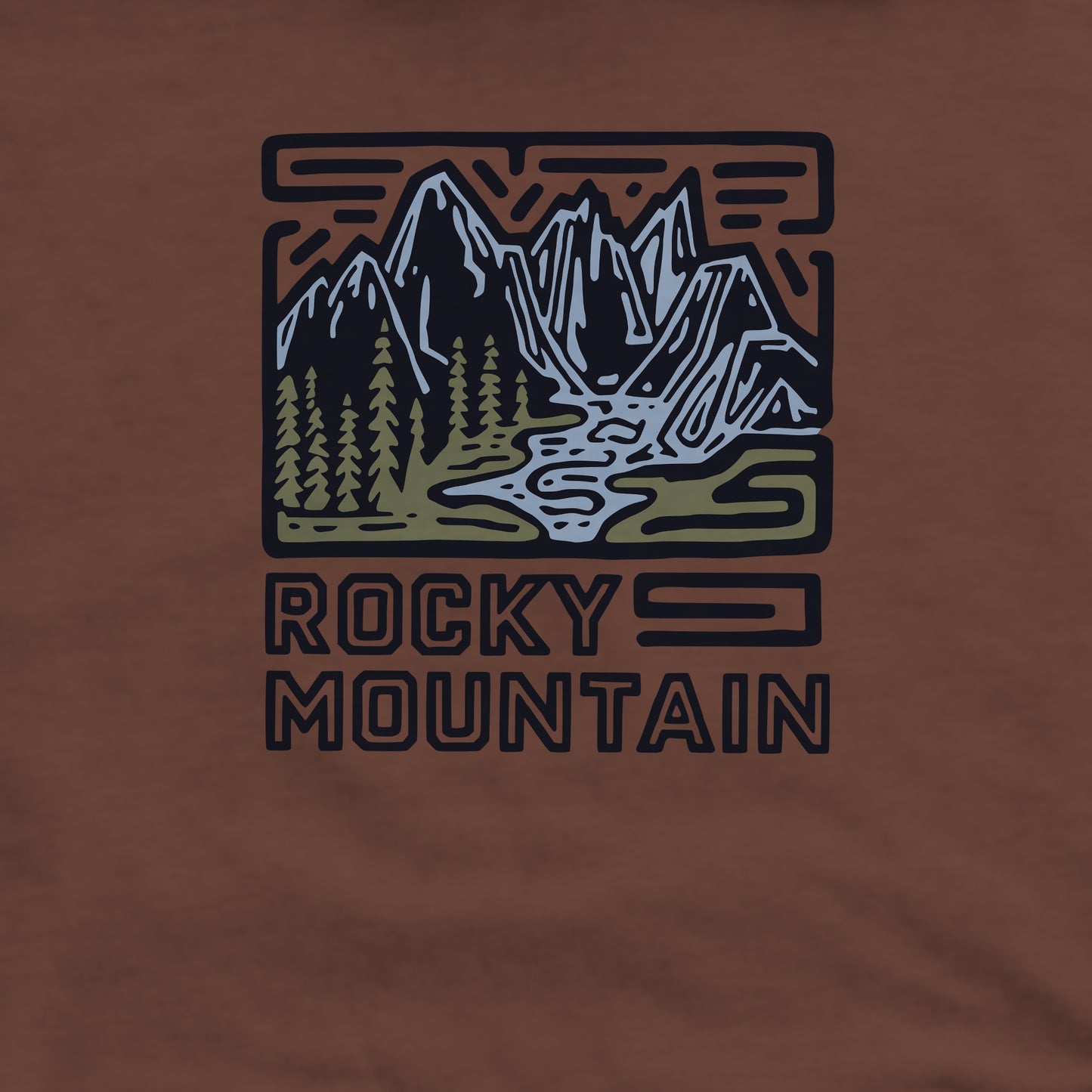Rocky Mountain National Park Crewneck Sweatshirt Adventure and Outdoors Themed Sweatshirt